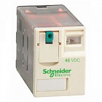 Реле 2 CO 48В постоянного тока | код. RXM2AB1ED | Schneider Electric